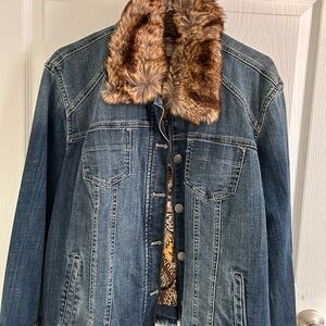 Chico’s size 3 Jean jacket